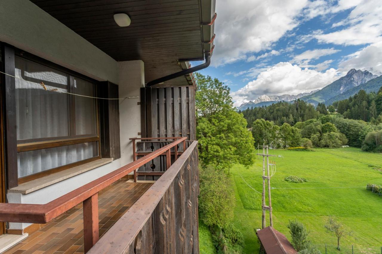 Il Ruscello Apartment With Terrace And View Of The Alps 塔尔维西奥 外观 照片