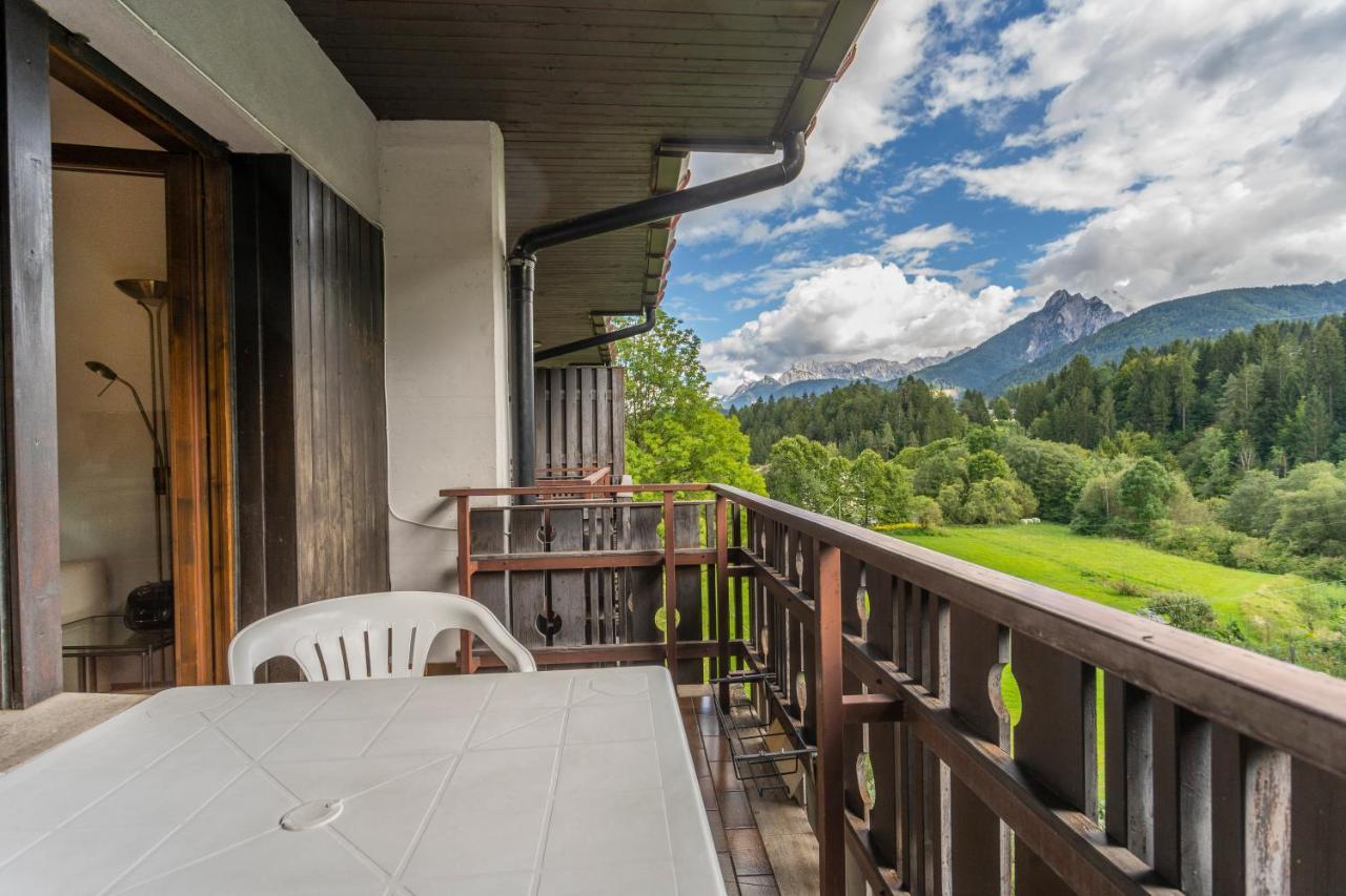 Il Ruscello Apartment With Terrace And View Of The Alps 塔尔维西奥 外观 照片